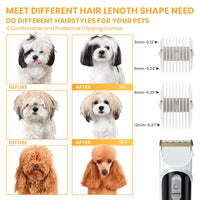 Revolutionary Pet Grooming Vacuum: 13000Pa Suction, 5-in-1 Kit for Effortless Dog & Cat Grooming at Home!