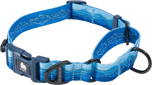 Premium Reflective Martingale Collar for Dogs | Adjustable No-Pull Training Collar for Large, Medium, and Small Breeds | Quick Release Buckle for Easy On/Off