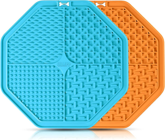 Premium Lick Mat for Dogs and Cats - Anxiety Relief & Boredom Buster with Suction Cups - Perfect for Treats, Bathing, and Grooming