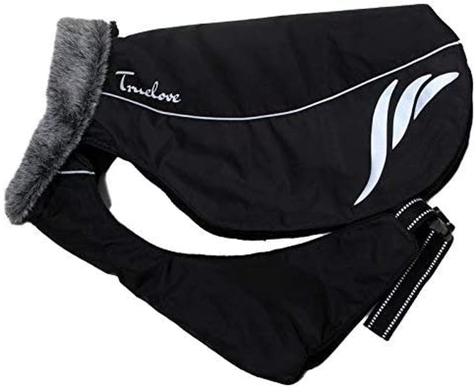 Mt. Tallac Waterproof Winter Dog Coat - Insulated, Adjustable, and Reflective Jacket for Large Breeds