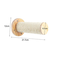 Elevate Your Cat's Playtime with Our Stylish Wall Climbing Shelf - Multi-Functional Cat Tree with Scratching Post, Bed, and Hiding House
