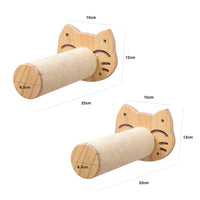 Elevate Your Cat's Playtime with Our Stylish Wall Climbing Shelf - Multi-Functional Cat Tree with Scratching Post, Bed, and Hiding House