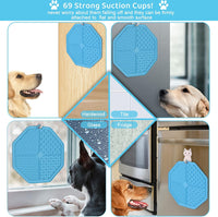 Premium Lick Mat for Dogs and Cats - Anxiety Relief & Boredom Buster with Suction Cups - Perfect for Treats, Bathing, and Grooming
