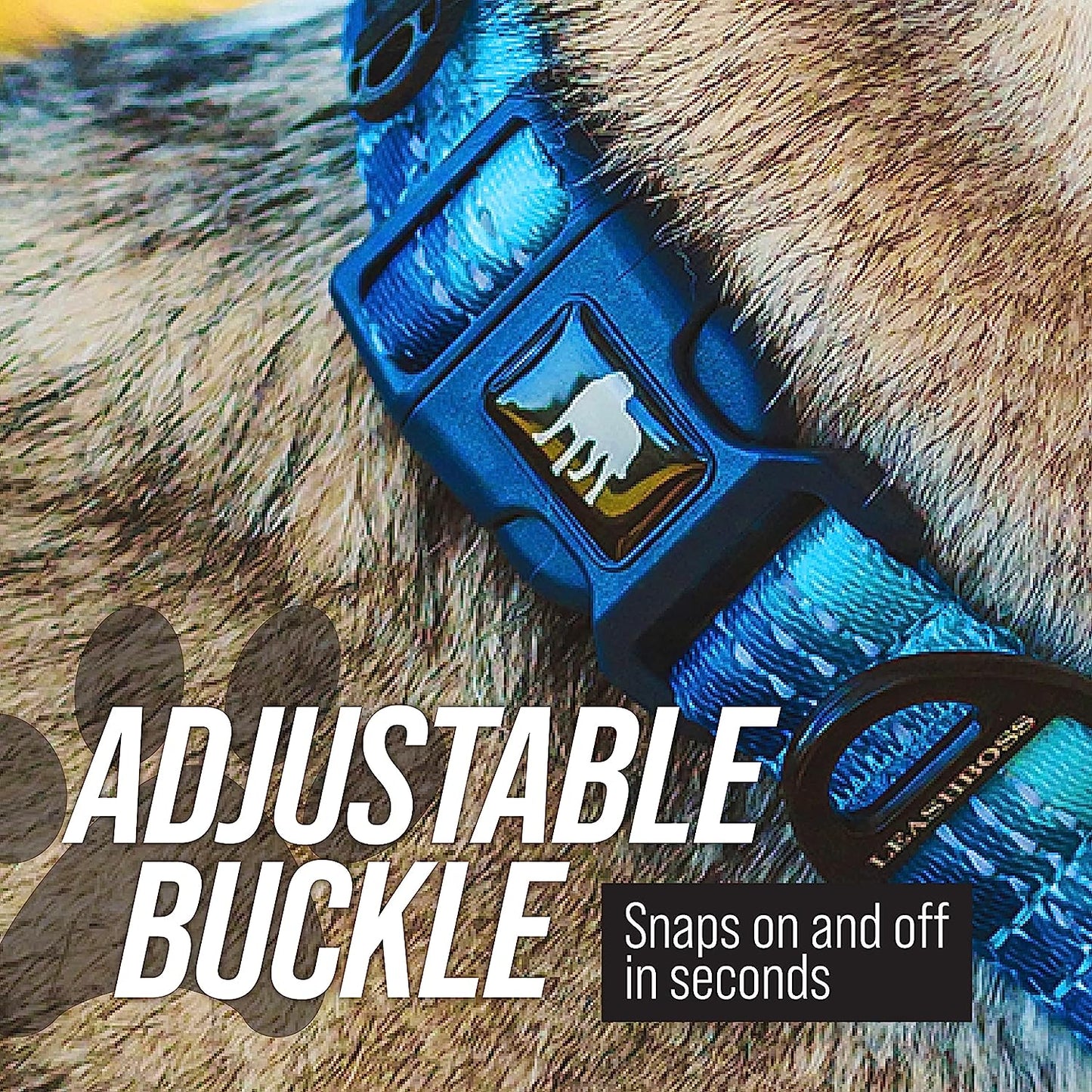 Premium Reflective Martingale Collar for Dogs | Adjustable No-Pull Training Collar for Large, Medium, and Small Breeds | Quick Release Buckle for Easy On/Off