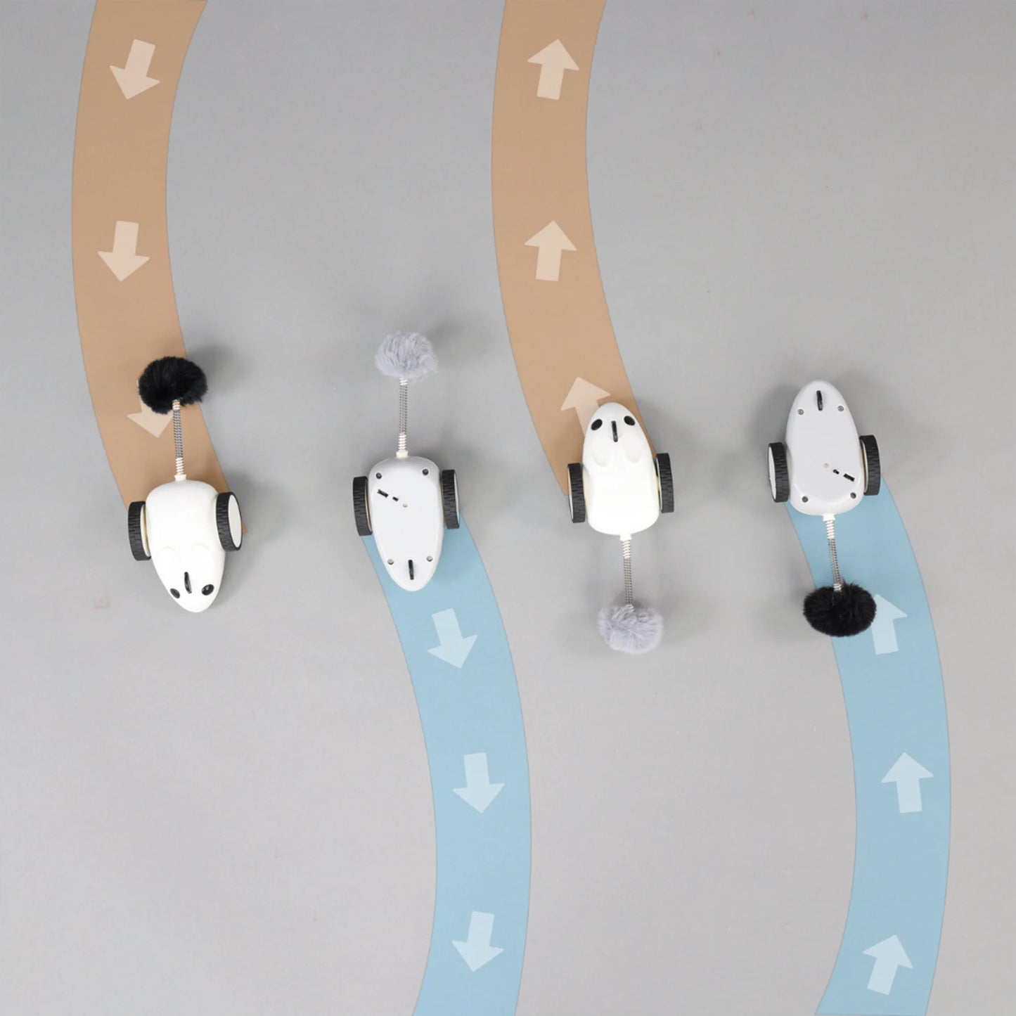 Engage Your Pet with the Purechase Smart Cat Toy – Interactive Mouse Toy with App Control, Adjustable Speed, and USB Rechargeable Features for Cats and Dogs
