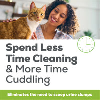 Tidy Cats Breeze Unscented Cat Litter Refill - 99.9% Dust Free, Perfect for Multi-Cat Homes, 4 Pack of Zeolite Pellets