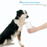 Ultimate Dog Paw Cleaner – Soft Silicone Foot Washer for Medium Dogs in Blue – Effortlessly Keep Your Home Clean!